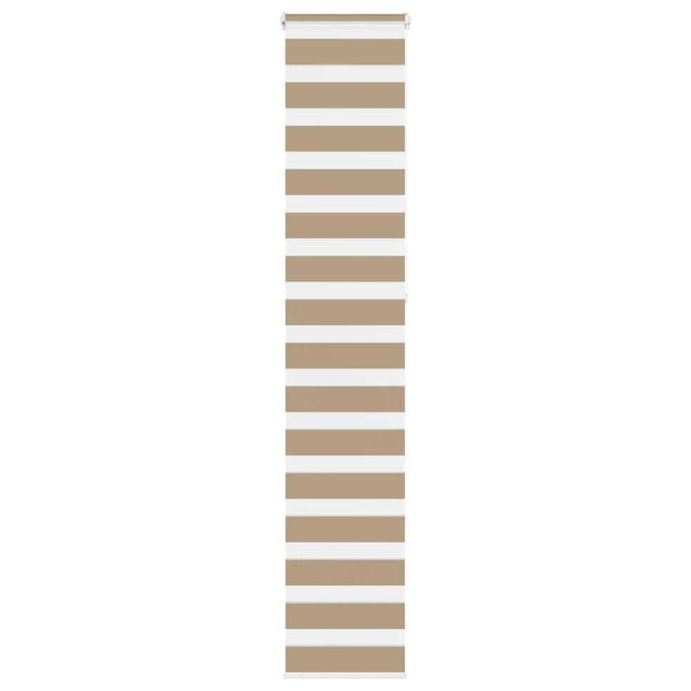 Doppelrollo Sandbraun 40x230 cm