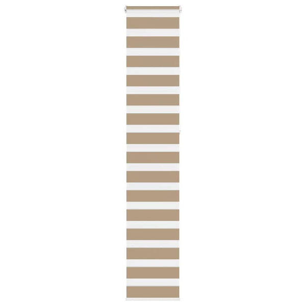 Doppelrollo Sandbraun 40x230 cm
