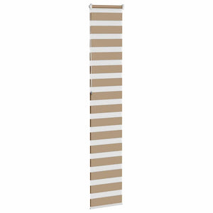 Doppelrollo Sandbraun 40x230 cm