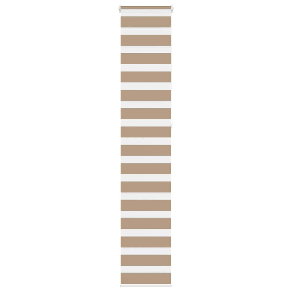 Doppelrollo Sandbraun 50x230 cm