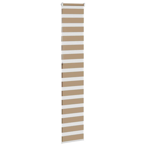 Doppelrollo Sandbraun 50x230 cm