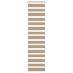 Doppelrollo Sandbraun 55x230 cm