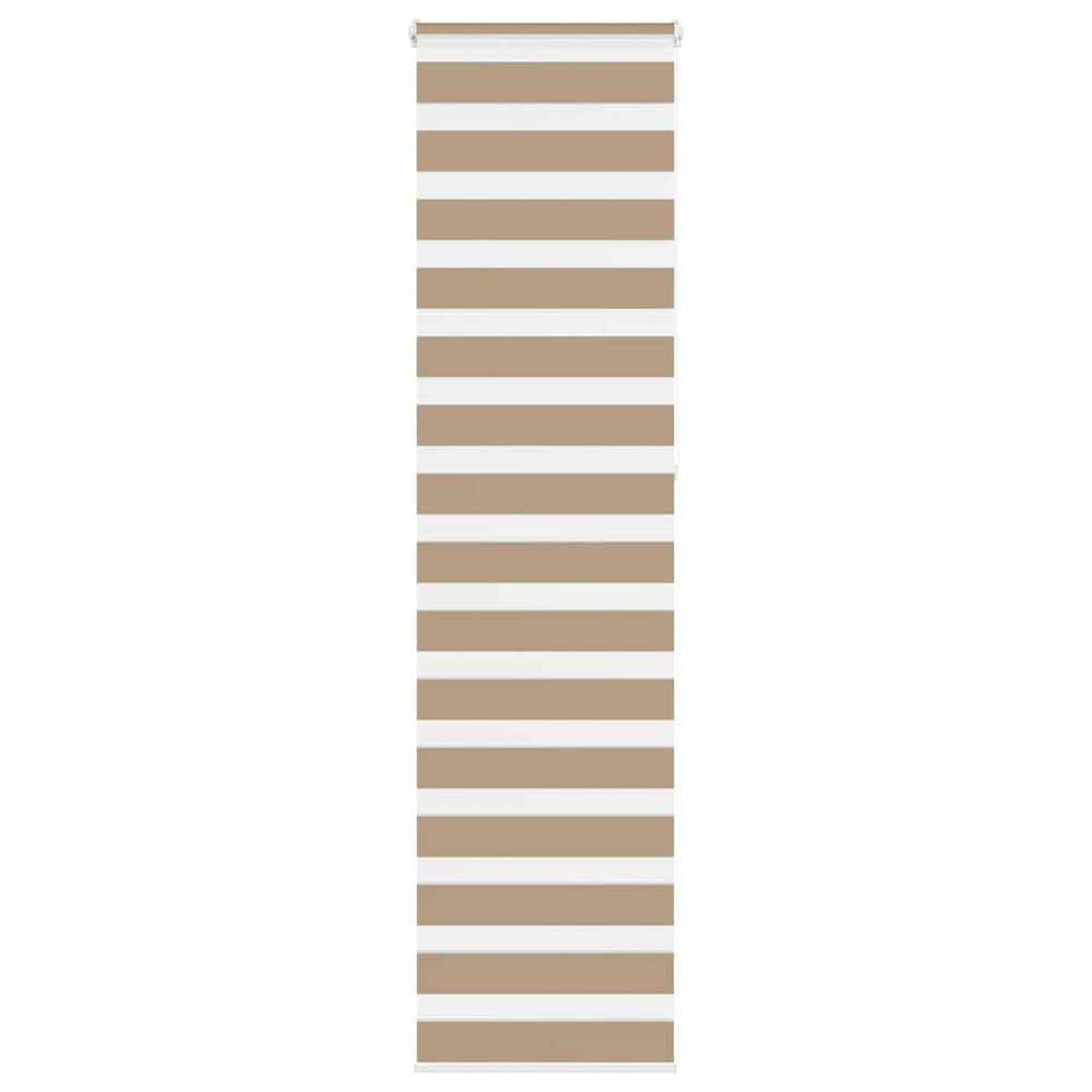 Doppelrollo Sandbraun 60x230 cm