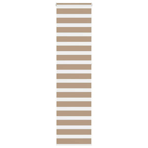 Doppelrollo Sandbraun 60x230 cm