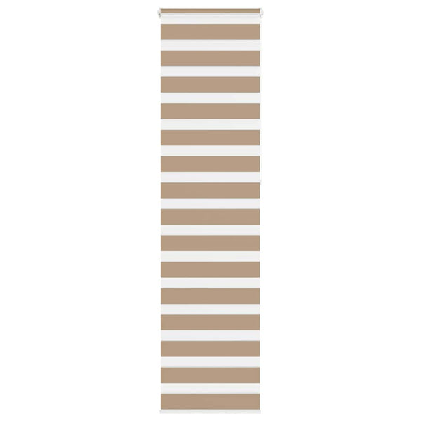 Doppelrollo Sandbraun 60x230 cm