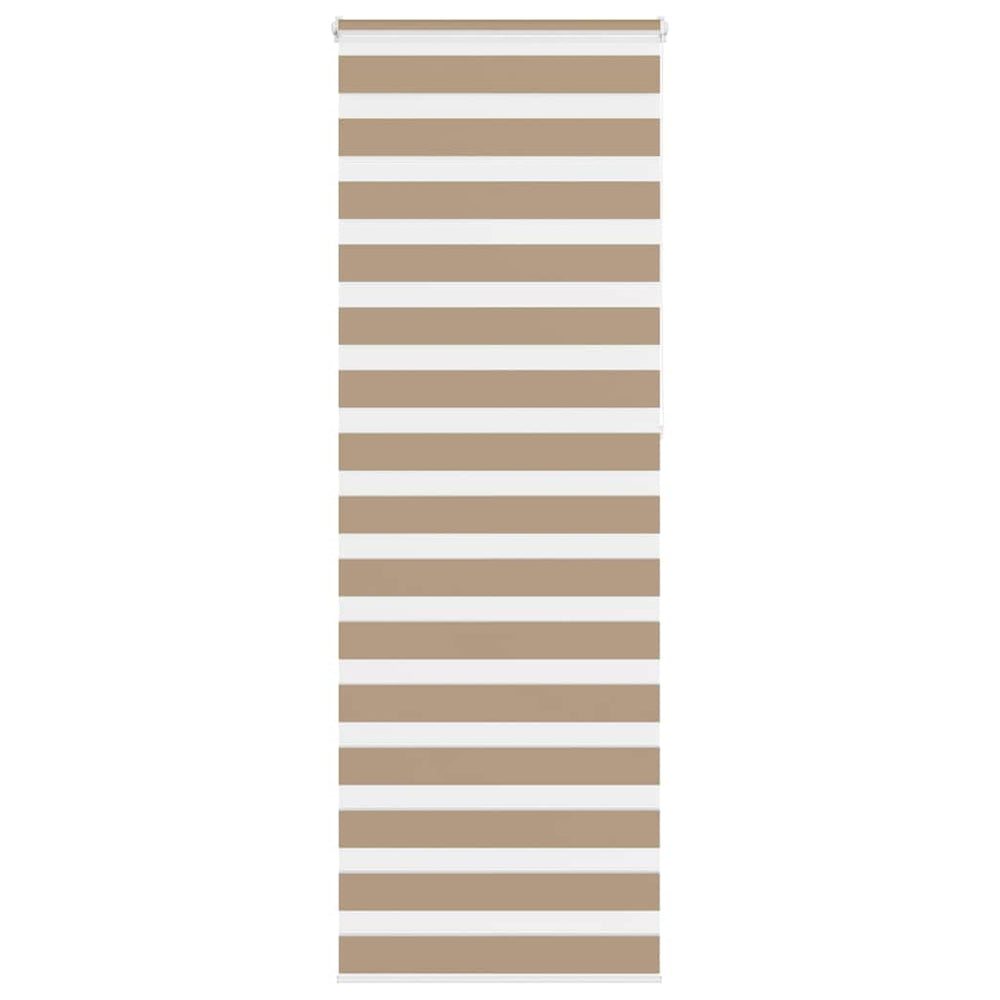 Doppelrollo Sandbraun 70x230 cm