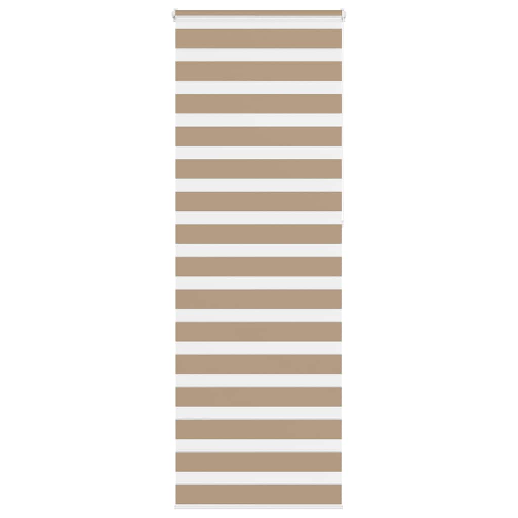 Doppelrollo Sandbraun 70x230 cm