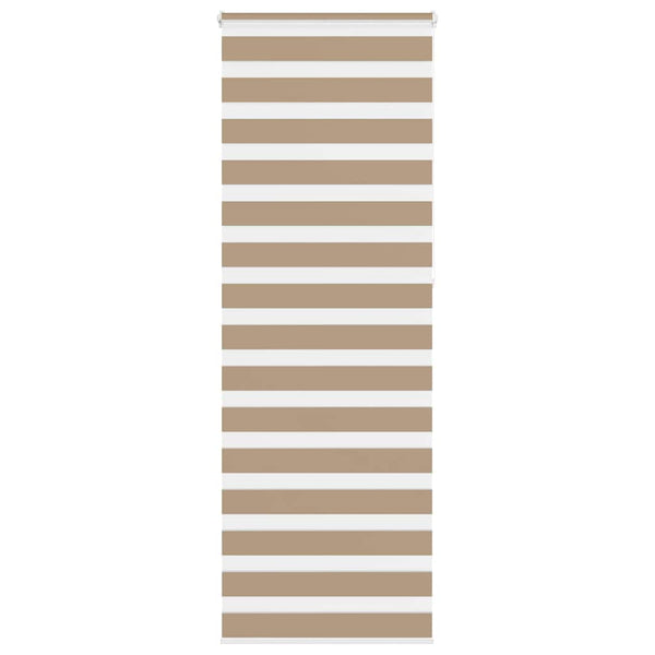 Doppelrollo Sandbraun 70x230 cm