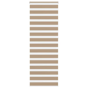 Doppelrollo Sandbraun 75x230 cm