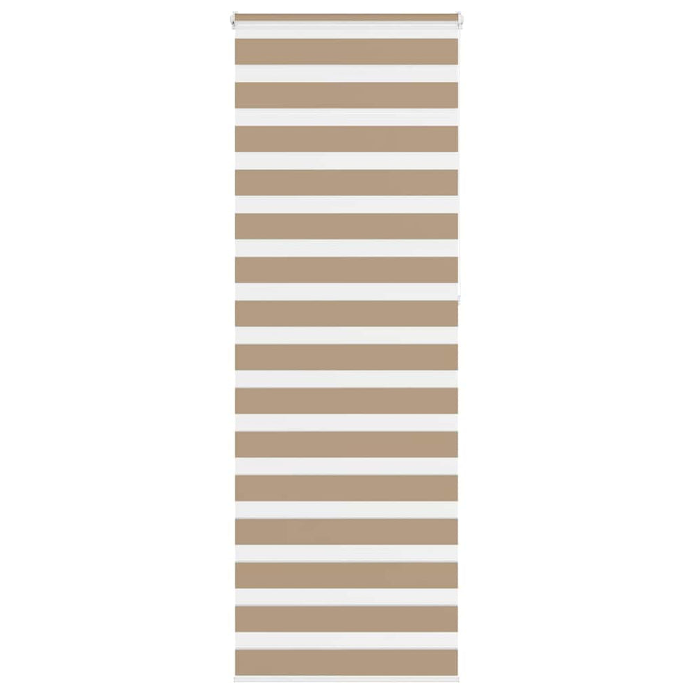 Doppelrollo Sandbraun 85x230 cm