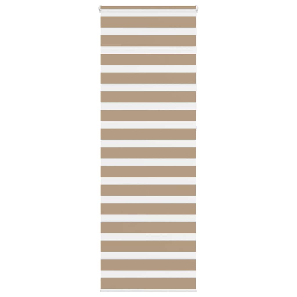 Doppelrollo Sandbraun 90x230 cm