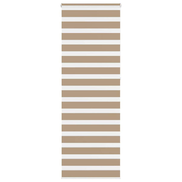 Doppelrollo Sandbraun 90x230 cm