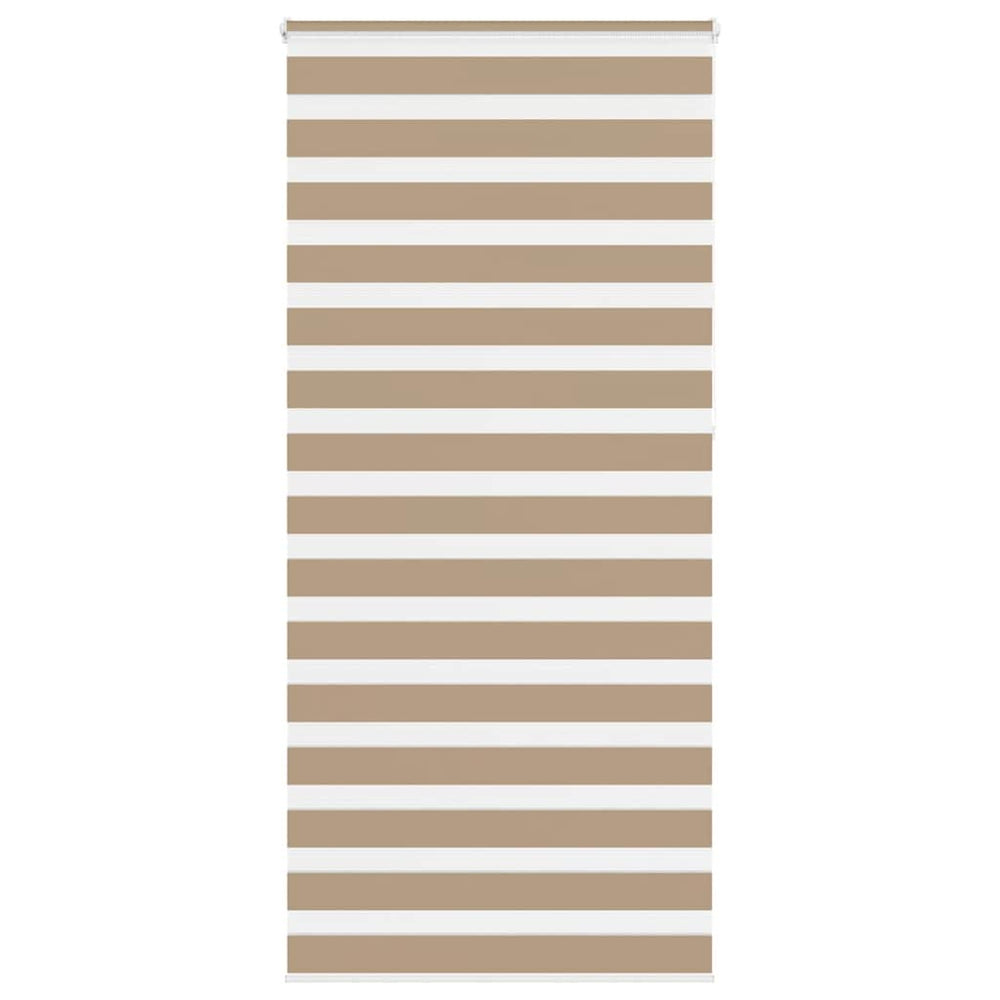 Doppelrollo Sandbraun 95x230 cm