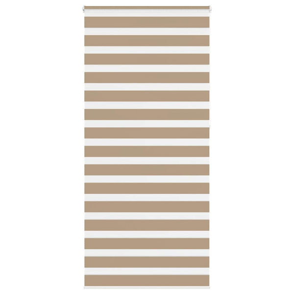 Doppelrollo Sandbraun 95x230 cm