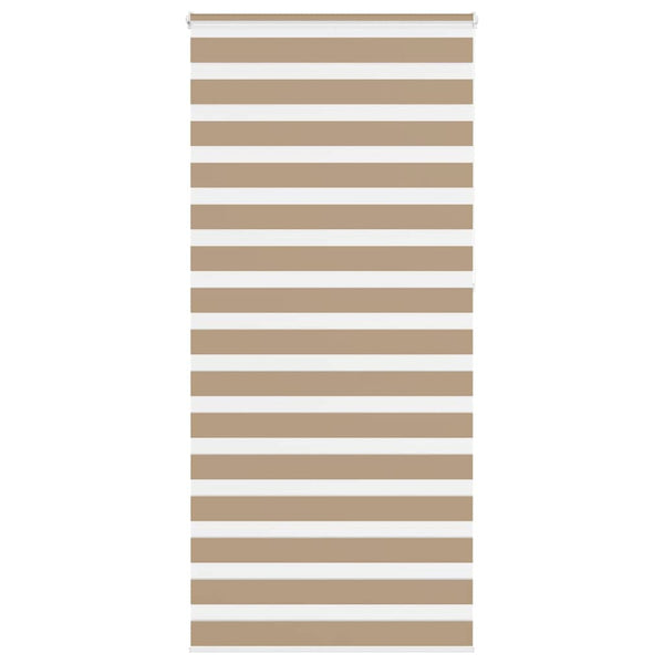 Doppelrollo Sandbraun 100x230 cm
