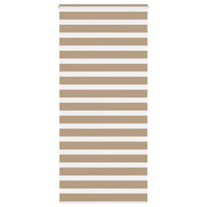 Doppelrollo Sandbraun 105x230 cm