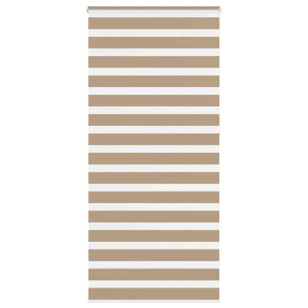 Doppelrollo Sandbraun 115x230 cm