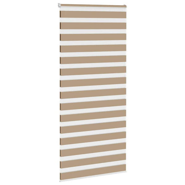 Doppelrollo Sandbraun 115x230 cm