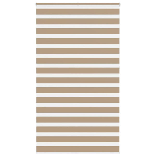 Doppelrollo Sandbraun 130x230 cm