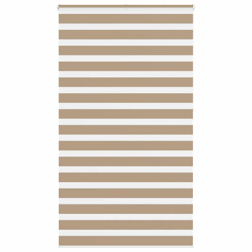 Doppelrollo Sandbraun 135x230 cm