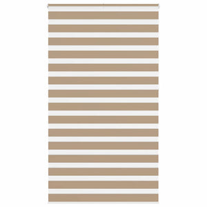 Doppelrollo Sandbraun 135x230 cm
