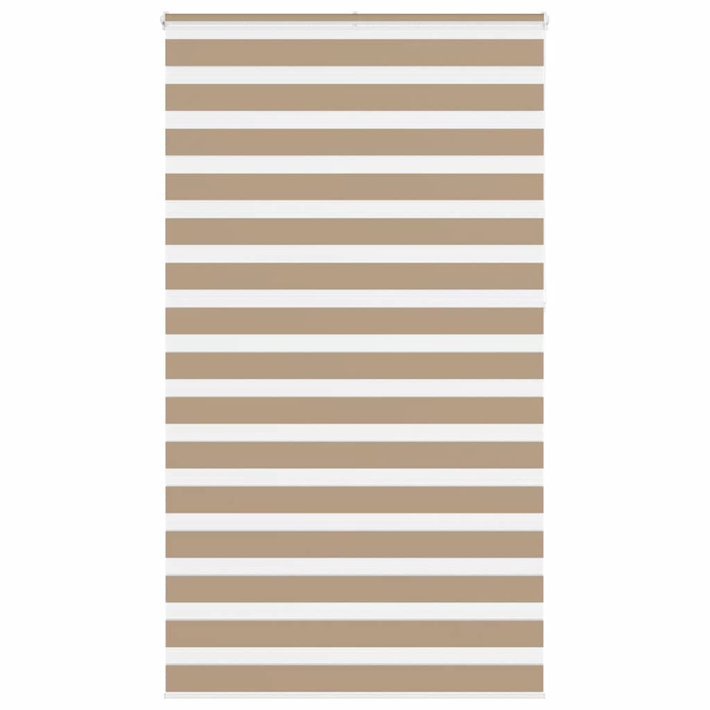Doppelrollo Sandbraun 135x230 cm
