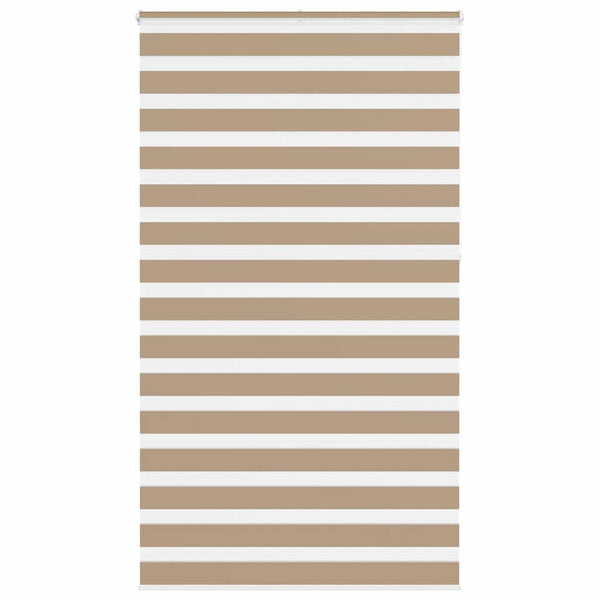 Doppelrollo Sandbraun 135x230 cm