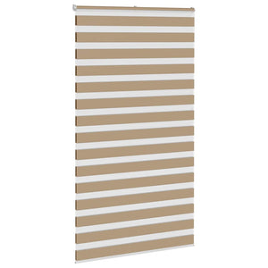 Doppelrollo Sandbraun 135x230 cm