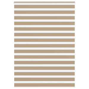 Doppelrollo Sandbraun 155x230 cm