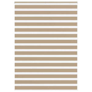 Doppelrollo Sandbraun 160x230 cm