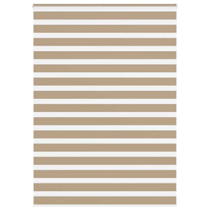 Doppelrollo Sandbraun 165x230 cm