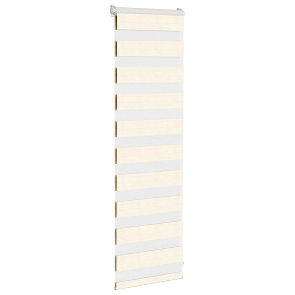 Doppelrollo Marmor Beige 45x100 cm