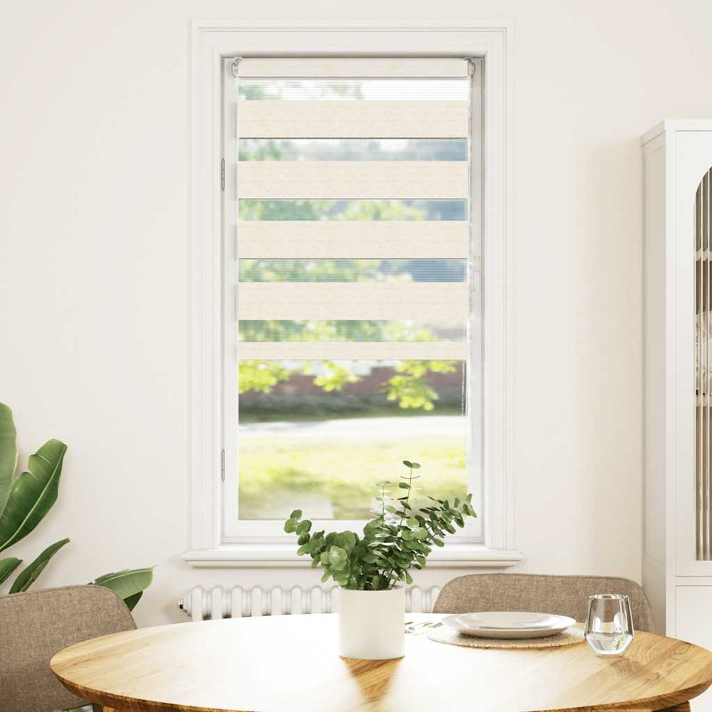 Doppelrollo Marmor Beige 55x100 cm