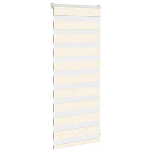 Doppelrollo Marmorbeige 65x100 cm