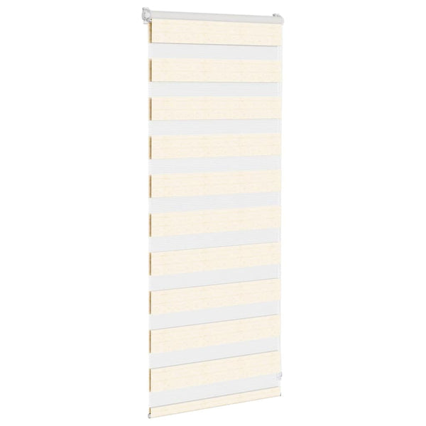 Doppelrollo Marmorbeige 65x100 cm