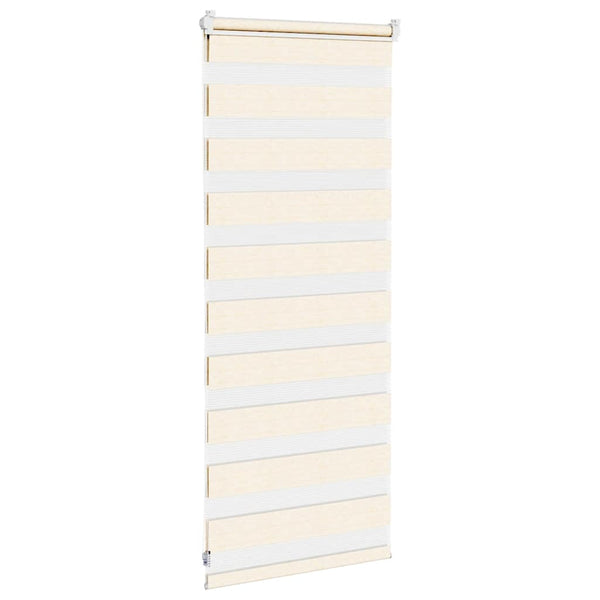Doppelrollo Marmorbeige 65x100 cm