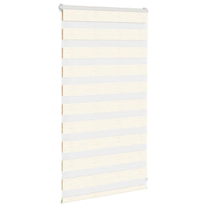 Doppelrollo Marmorbeige 80x100 cm