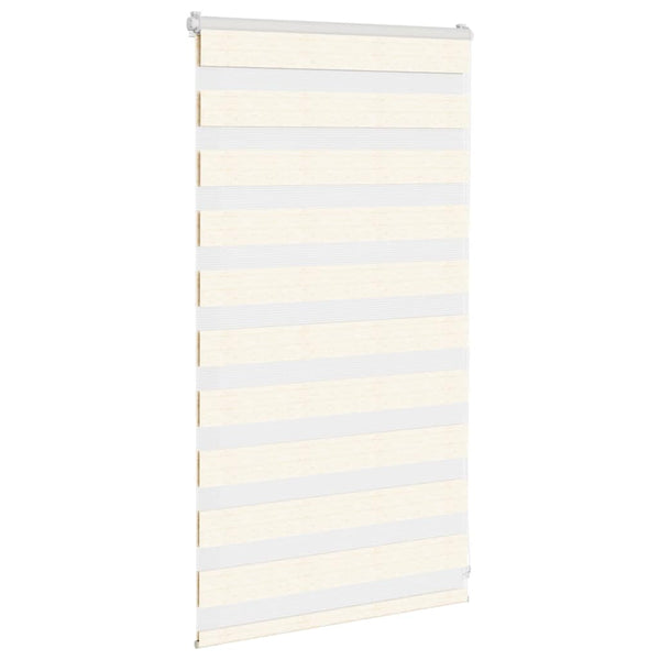 Doppelrollo Marmorbeige 80x100 cm
