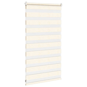 Doppelrollo Marmorbeige 85x100 cm