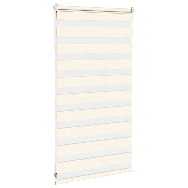 Doppelrollo Marmorbeige 85x100 cm