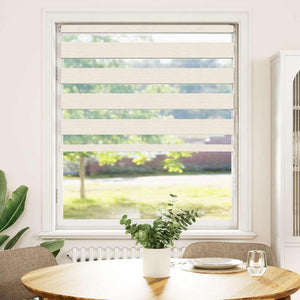 Doppelrollo Marmor Beige 100x100 cm
