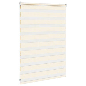 Doppelrollo Marmorbeige 110x100 cm