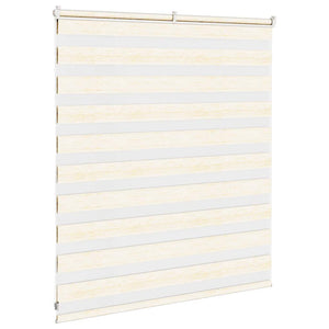 Doppelrollo Marmorbeige 125x100 cm