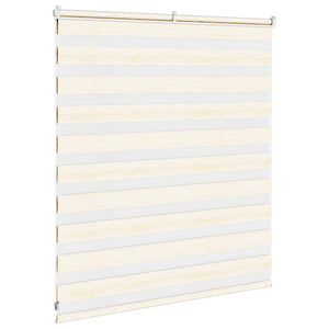 Doppelrollo Marmorbeige 130x100 cm