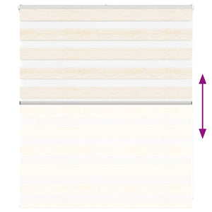 Doppelrollo Marmor Beige 135x100cm