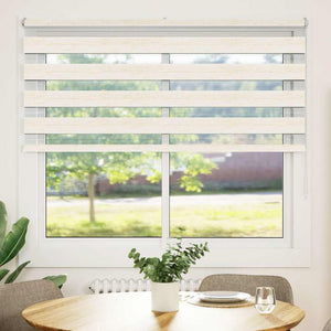 Doppelrollo Marmor Beige 155x100cm