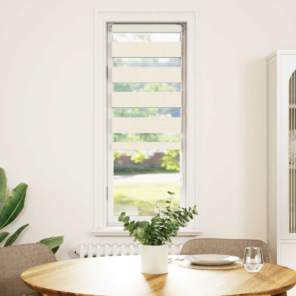 Doppelrollo Marmor Beige 40x150 cm