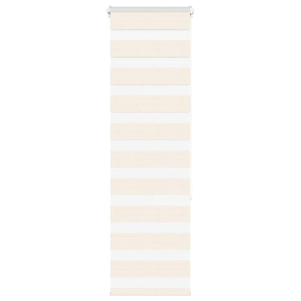 Doppelrollo Marmorbeige 45x150 cm