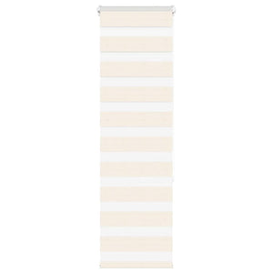 Doppelrollo Marmorbeige 45x150 cm