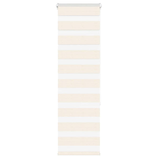 Doppelrollo Marmorbeige 45x150 cm
